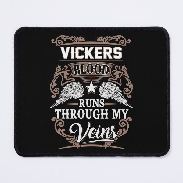 Item preview, Vickers Name T Shirt - Vickers Blood Runs Through My Veins  Gift Item Tee designed and sold by rolandchel.