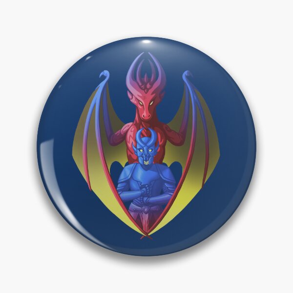 Item preview, Poly Pride Dragon and Knight designed and sold by Ravenwood135.