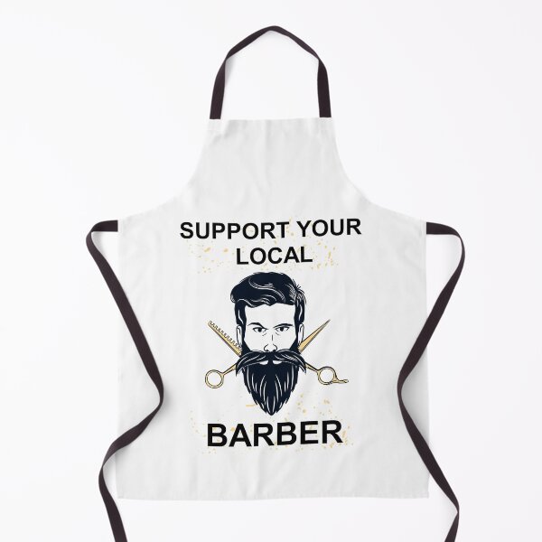 Item preview, SUPPORT YOUR LOCAL BARBERSHOP designed and sold by Haitam771.