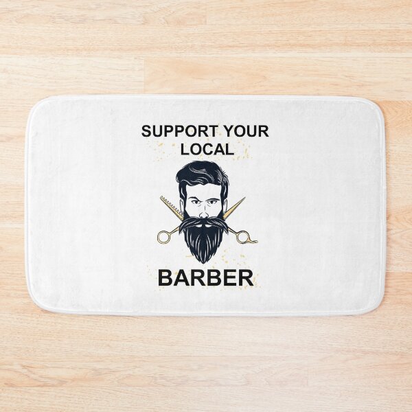 Item preview, SUPPORT YOUR LOCAL BARBERSHOP designed and sold by Haitam771.