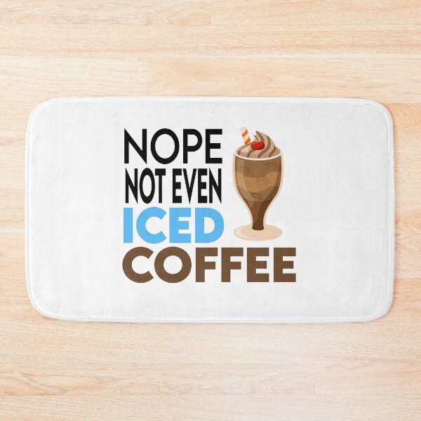 Item preview, No Not Even Iced Coffee Ramadan designed and sold by Cupsofdreams.