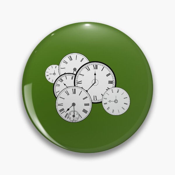 Item preview, Retro Clock designed and sold by OkifekaZnzit.