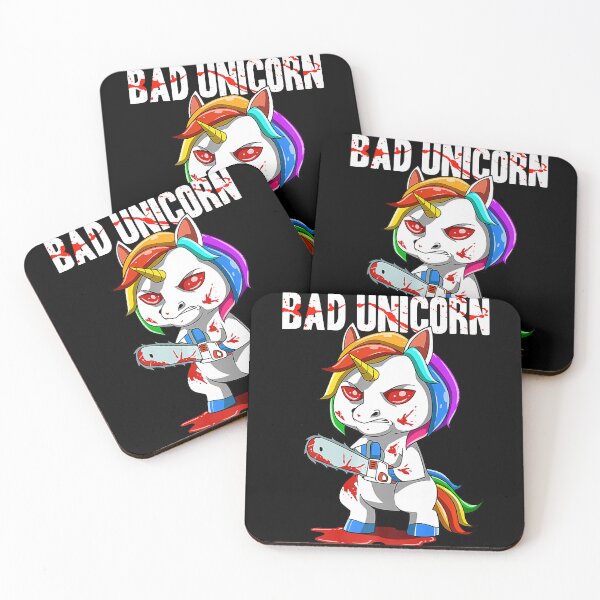 Item preview, Sarcastic Unicorn Chainsaw Evil Bad Premium designed and sold by OkifekaZnzit.