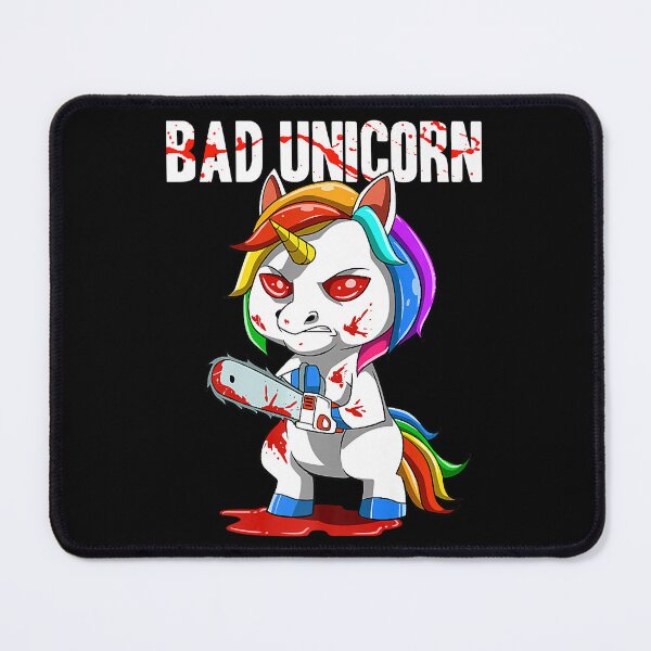 Item preview, Sarcastic Unicorn Chainsaw Evil Bad Premium designed and sold by OkifekaZnzit.