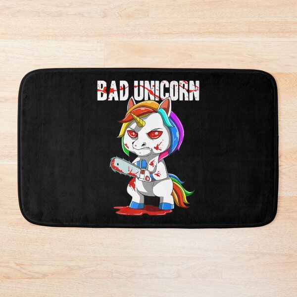 Item preview, Sarcastic Unicorn Chainsaw Evil Bad Premium designed and sold by OkifekaZnzit.