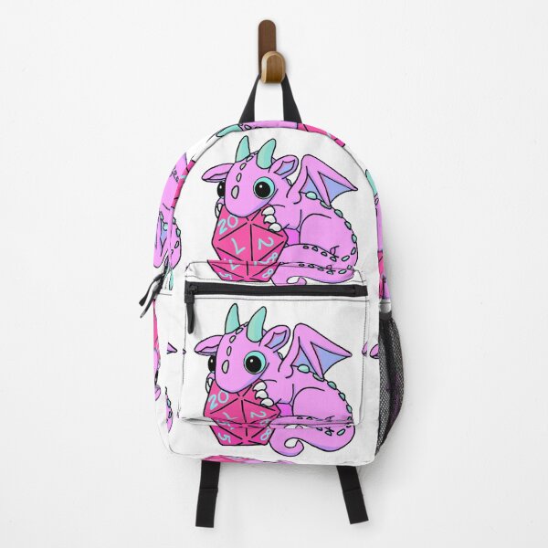 Item preview, Pink Dice Goblin Dragon Baby designed and sold by Winging-It.