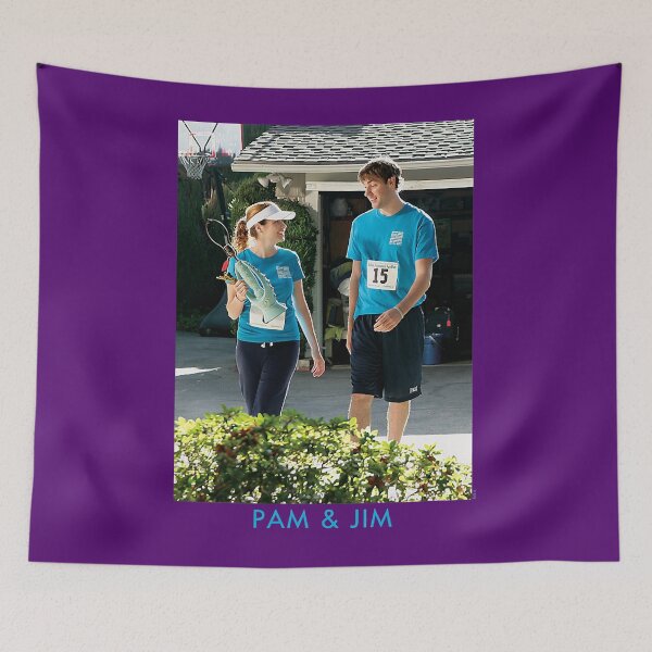 Item preview, The Office Jim and Pam Fun Run Photo designed and sold by OkifekaZnzit.