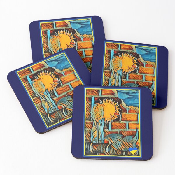 Item preview, One Sunflower for Ukraine designed and sold by PaniaBrown.