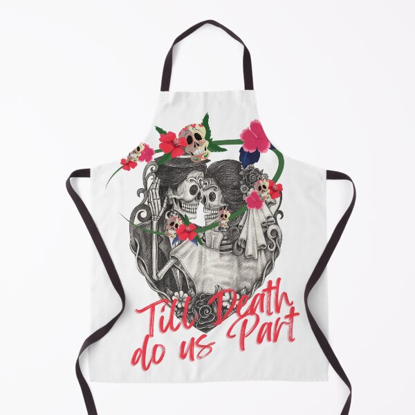 Item preview, Till Death do us Part - The Wedding vows for Skeleton lovers designed and sold by sweetees4u.