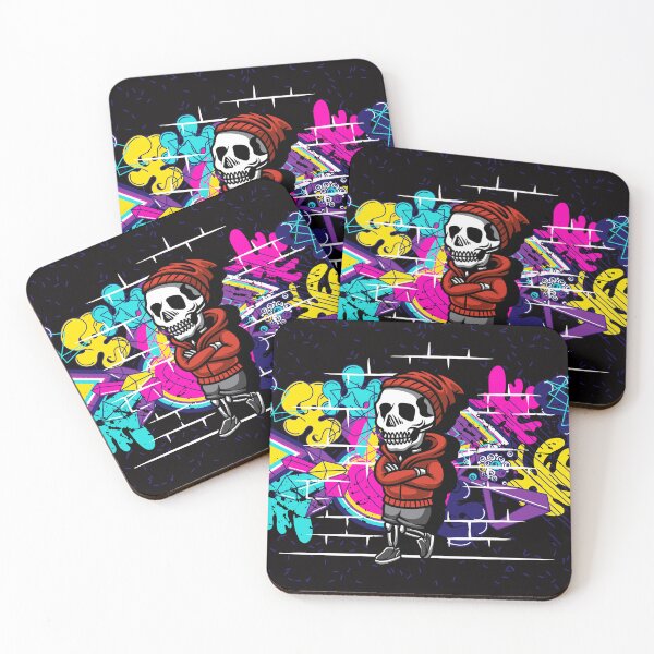 Item preview, Graffi street skull designed and sold by Tonickay.