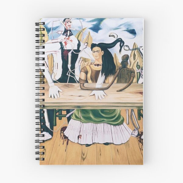 Item preview, The Wounded Table (colorful) by Frida Kahlo designed and sold by FridaBubble.