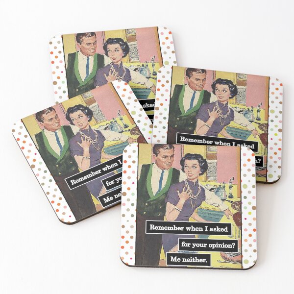 Item preview, Vintage Kitchen Couple Everyone Has Opinions designed and sold by GreenCarbon2112.