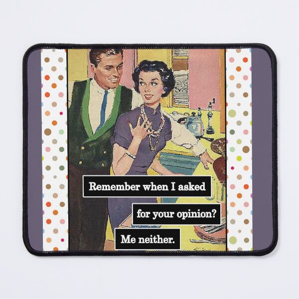Item preview, Vintage Kitchen Couple Everyone Has Opinions designed and sold by GreenCarbon2112.