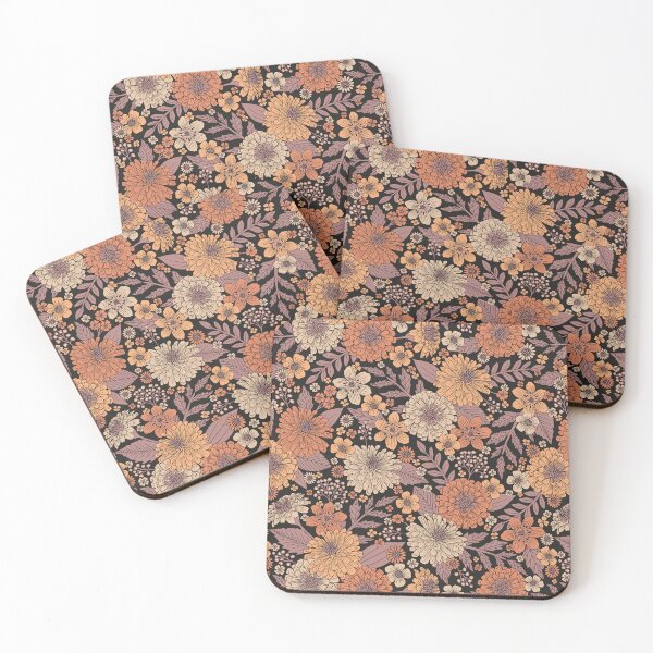 Item preview, Peach, Orange & Mauve Zinnias Floral designed and sold by somecallmebeth.