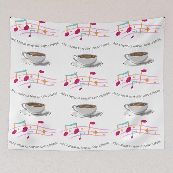 Item preview, Coffee and music  designed and sold by Elizabethww.