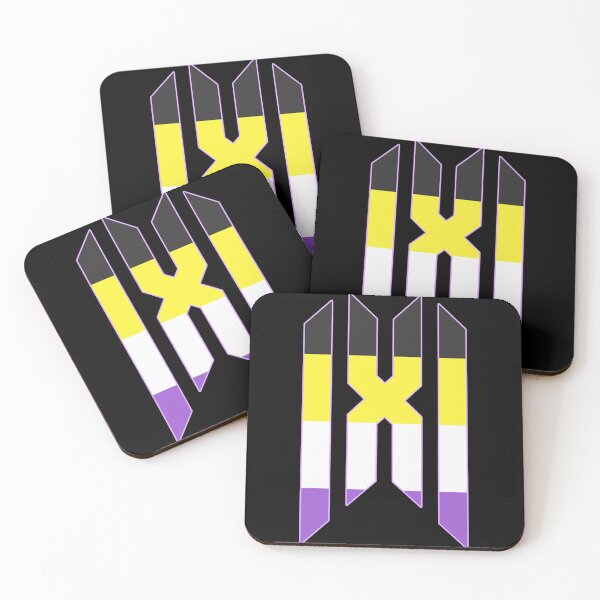 Item preview, Monsta X Enby Pride designed and sold by hiraethwonders.