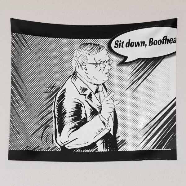 Item preview, Sit Down Boofhead. Albo tells off a potato designed and sold by SilentlyRob668.
