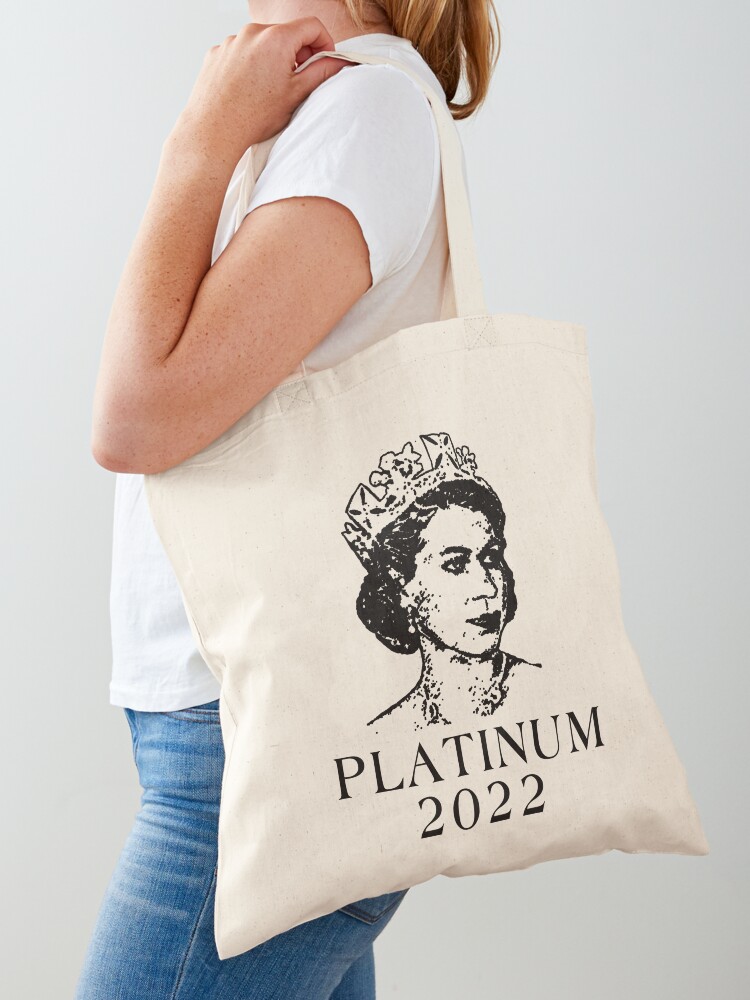 Her Majesty Queen Elizabeth II's Platinum Jubilee commemorative tote bag