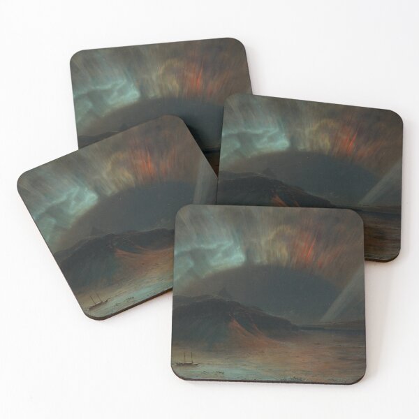 Item preview, Aurora Borealis Painting, Frederic Edwin Church, 1865 designed and sold by jadeandjester.
