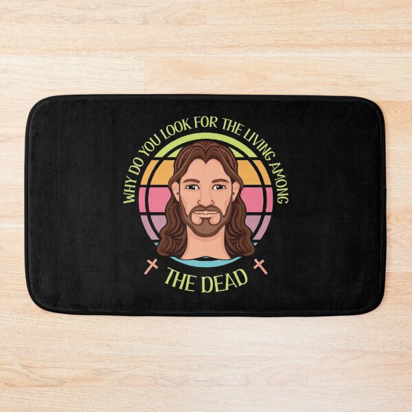 Item preview, Jesus Easter Portrait | Why look for the living among the dead. designed and sold by Einstein12345.