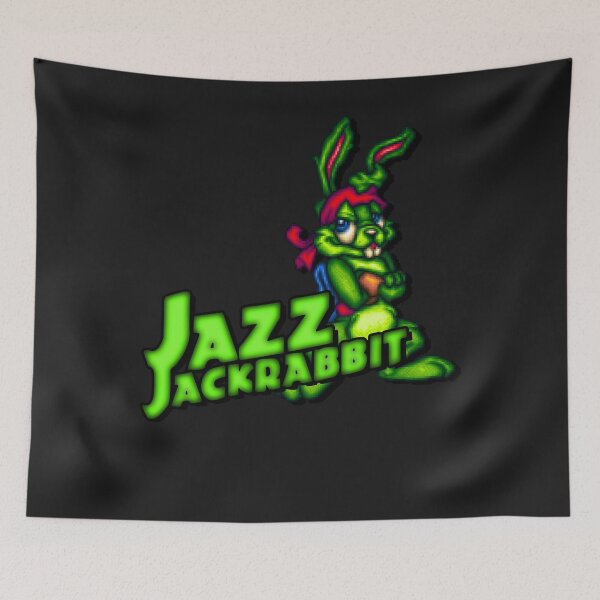 Item preview, Jazz jackrabbit   classic sprite with logo essential t shirt designed and sold by vasiliosh9106.