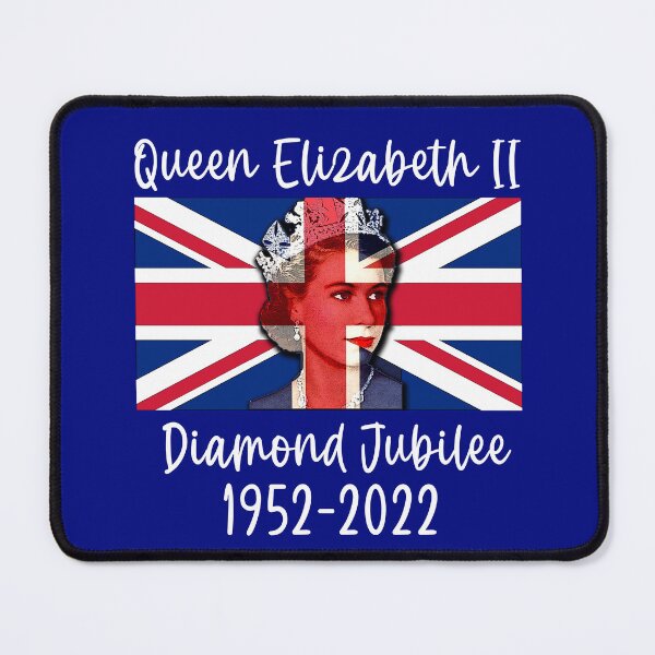 Item preview, Queen Elizabeth II PLATINUM Jubilee 70 Years With Union Jack designed and sold by Greenbaby.