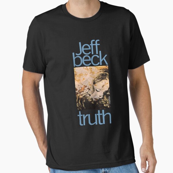 Vista previa del artículo con la obra «Jeff beck verdad camiseta clásica», diseñado y vendido por vasiliosh9106.