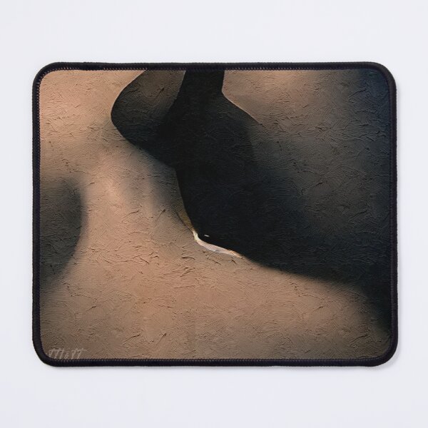 Item preview, Simple Minimal Black and White Abstract Art Painting Modern Art designed and sold by CattlettArt.