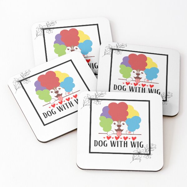 Item preview, perro con peluca designed and sold by wear best.