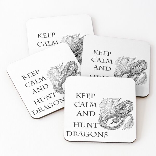 Item preview, Copy of Mantenga la calma Hunt Dragons Essential designed and sold by myshop159.