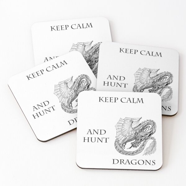 Item preview, Copy of Mantenga la calma Hunt Dragons Essential designed and sold by myshop159.