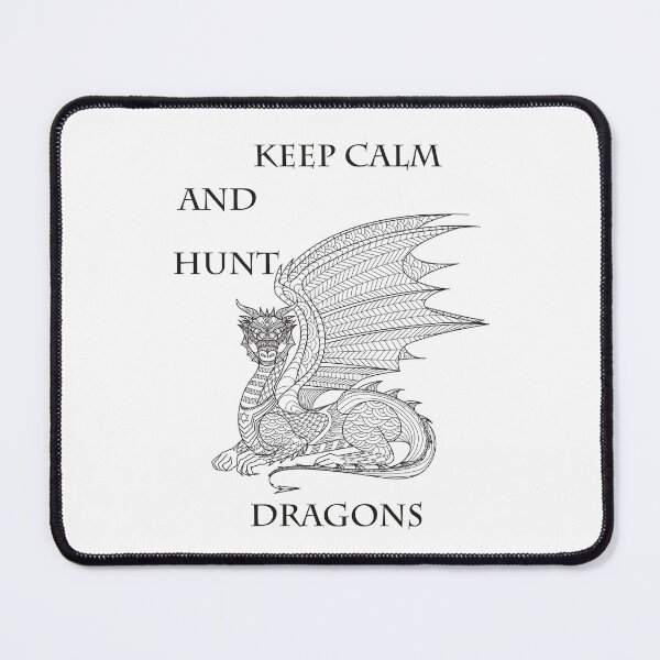 Item preview, Keep Calm Hunt Dragons Essential  designed and sold by myshop159.