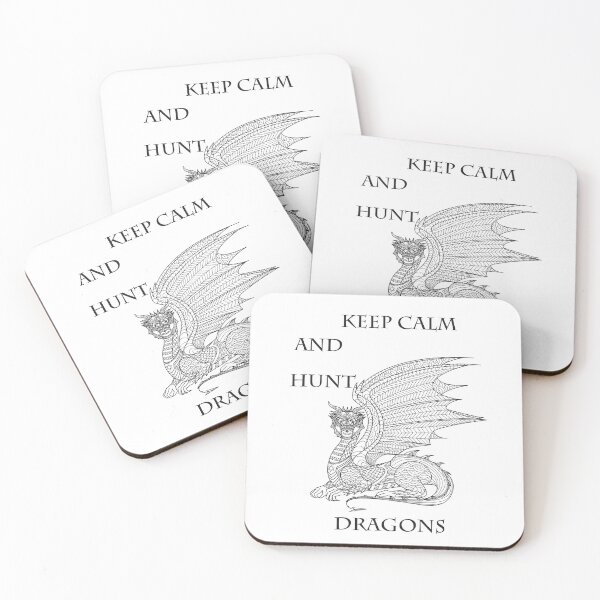 Item preview, Copy of Mantenga la calma Hunt Dragons Essential designed and sold by myshop159.