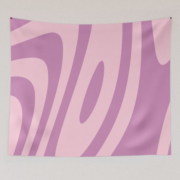 Item preview, Pink and Violet Zebra Liquid Stripes Design designed and sold by patternsoup.