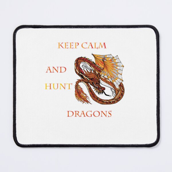 Item preview, Keep Calm Hunt Dragons Essential  designed and sold by myshop159.