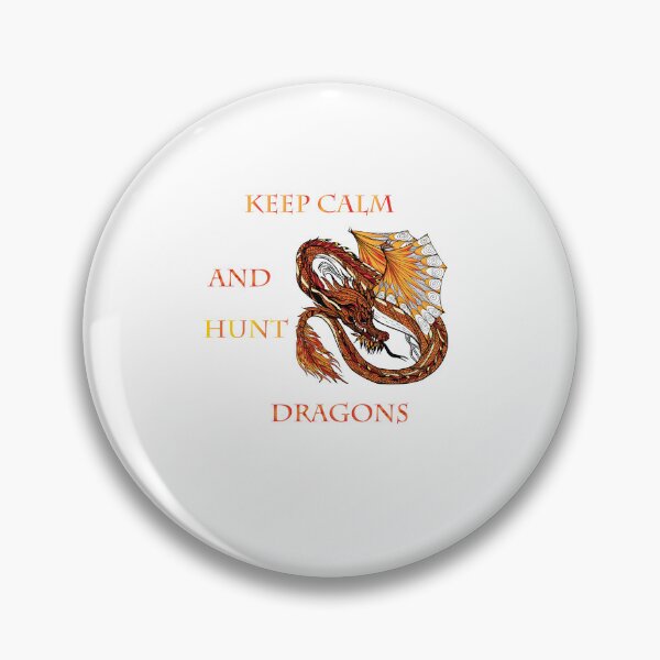 Item preview, Keep Calm Hunt Dragons Essential  designed and sold by myshop159.