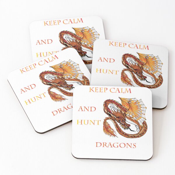 Item preview, Copy of Mantenga la calma Hunt Dragons Essential designed and sold by myshop159.