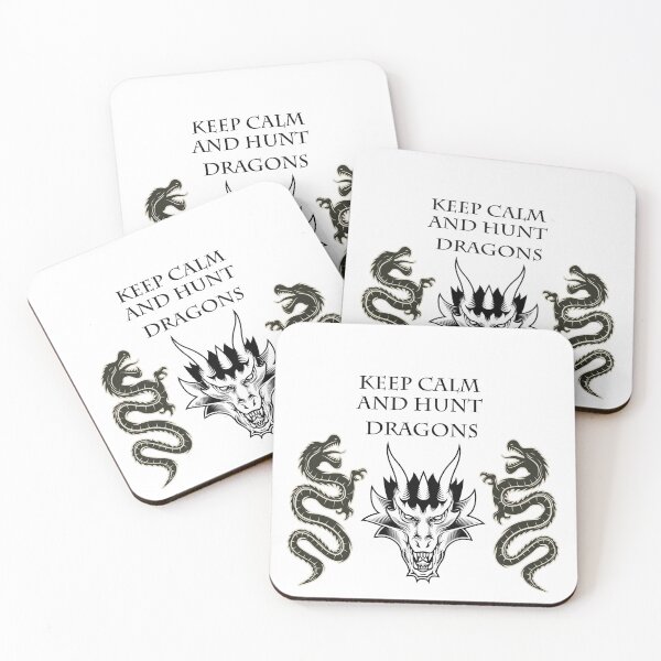 Item preview, Copy of Mantenga la calma Hunt Dragons Essential designed and sold by myshop159.
