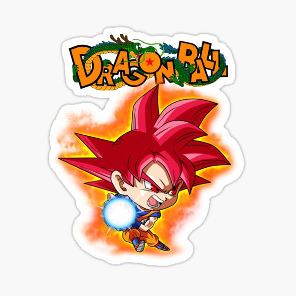 Dragonball Sticker - Goku Chibi 2 Art Print for Sale by PuppyPals3