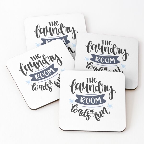 Item preview, Funny Laundry Quote The Laundry Room Loads of Fun designed and sold by InkMeister.