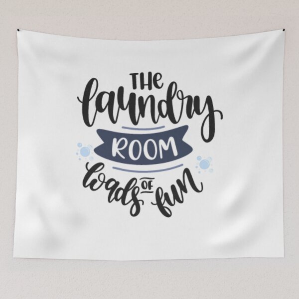 Item preview, Funny Laundry Quote The Laundry Room Loads of Fun designed and sold by InkMeister.
