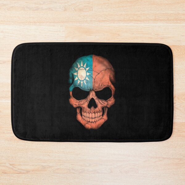 Item preview, Taiwan Flag Skull designed and sold by JeffBartels.