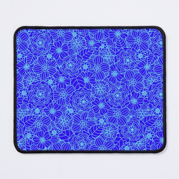 Item preview, Flower pattern (blue) designed and sold by Claske.