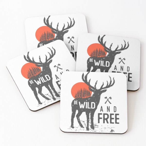 Item preview, Be wild and free designed and sold by -DEEWOLF-.