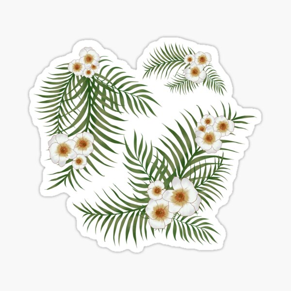 Gloomy Jungle Pattern Sticker