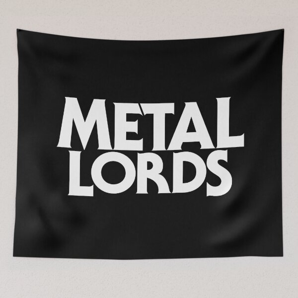 Item preview, Metal Lords logo designed and sold by JCBA.