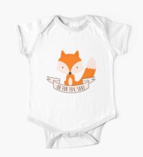 Oh For Fox Sake Short Sleeve Baby One-Piece