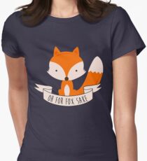 Oh For Fox Sake Women's Fitted T-Shirt