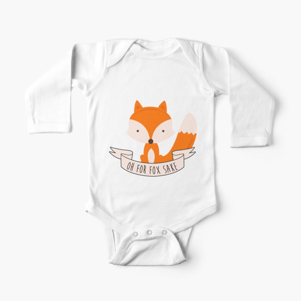 Oh For Fox Sake Baby One-Piece