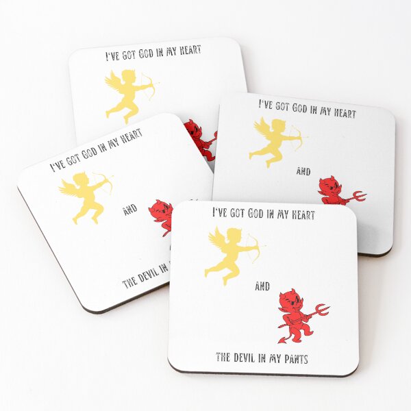 Item preview, I've got God in my heart and the devil in my pants, T-Shirt designed and sold by Robs-Place.